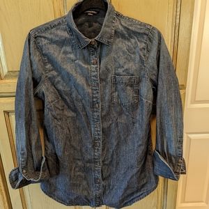 Lands end denim shirt 6